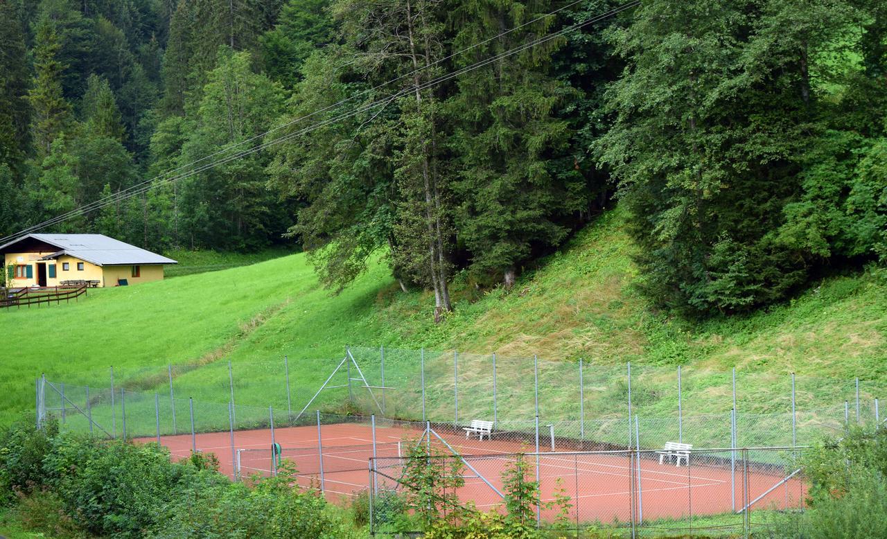 Hotel Kronenhirsch Russbach am Pass Gschütt Esterno foto