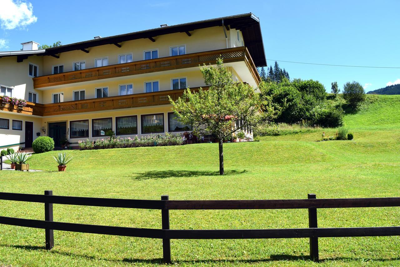 Hotel Kronenhirsch Russbach am Pass Gschütt Esterno foto